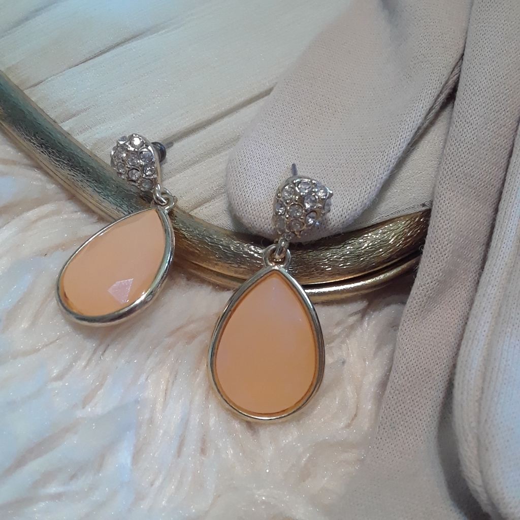 J. Lo Teardrop Studded Earrings